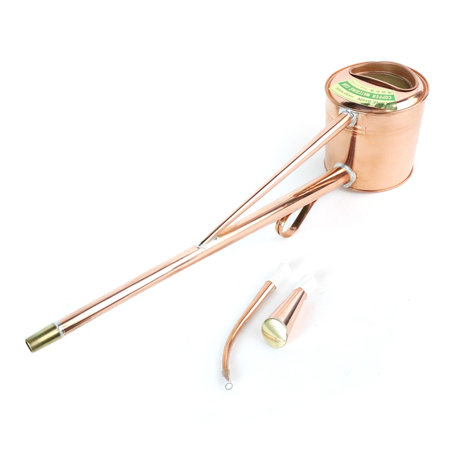 ハンドメイドcan can Japanese Copper Longreach Watering Can - 2L