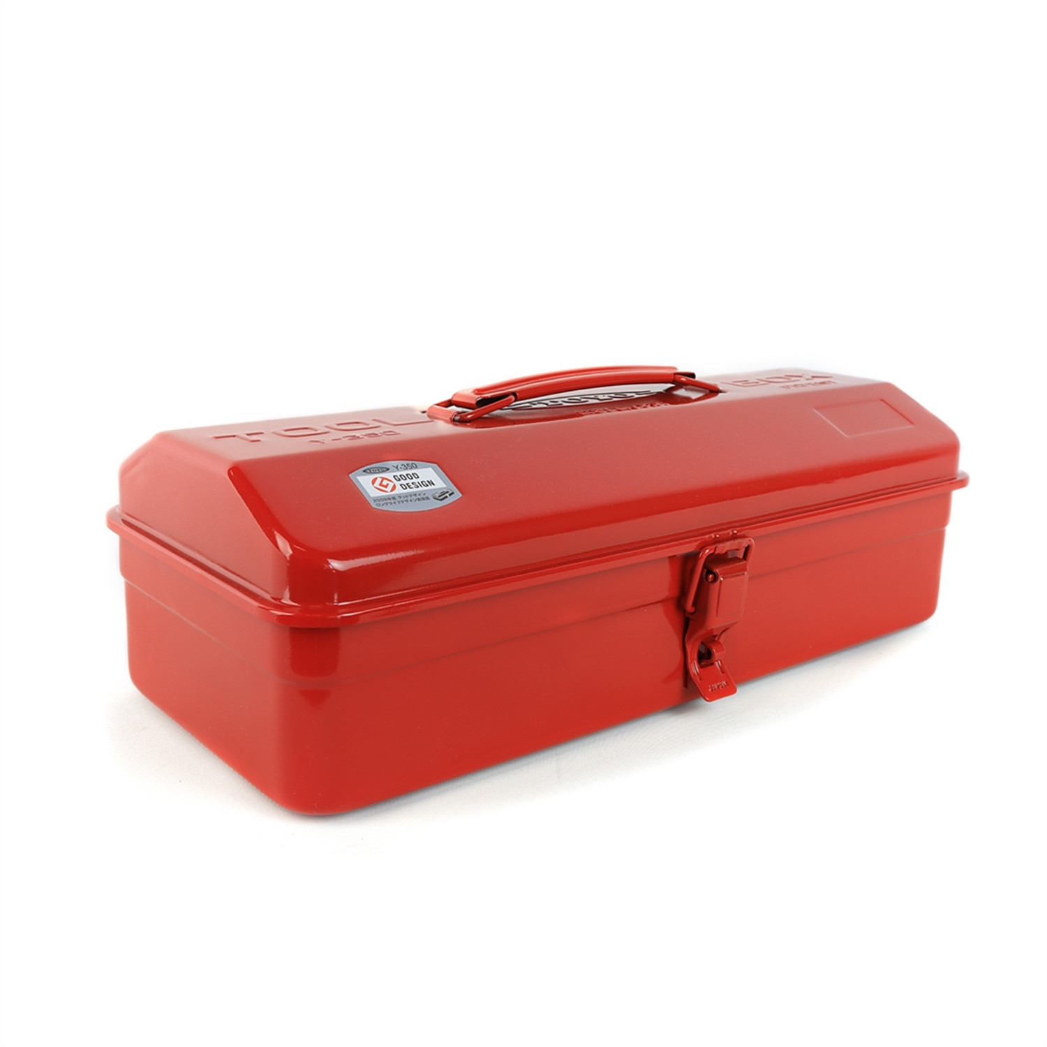 TOYO Japanese Steel Tool Box - Medium, Red