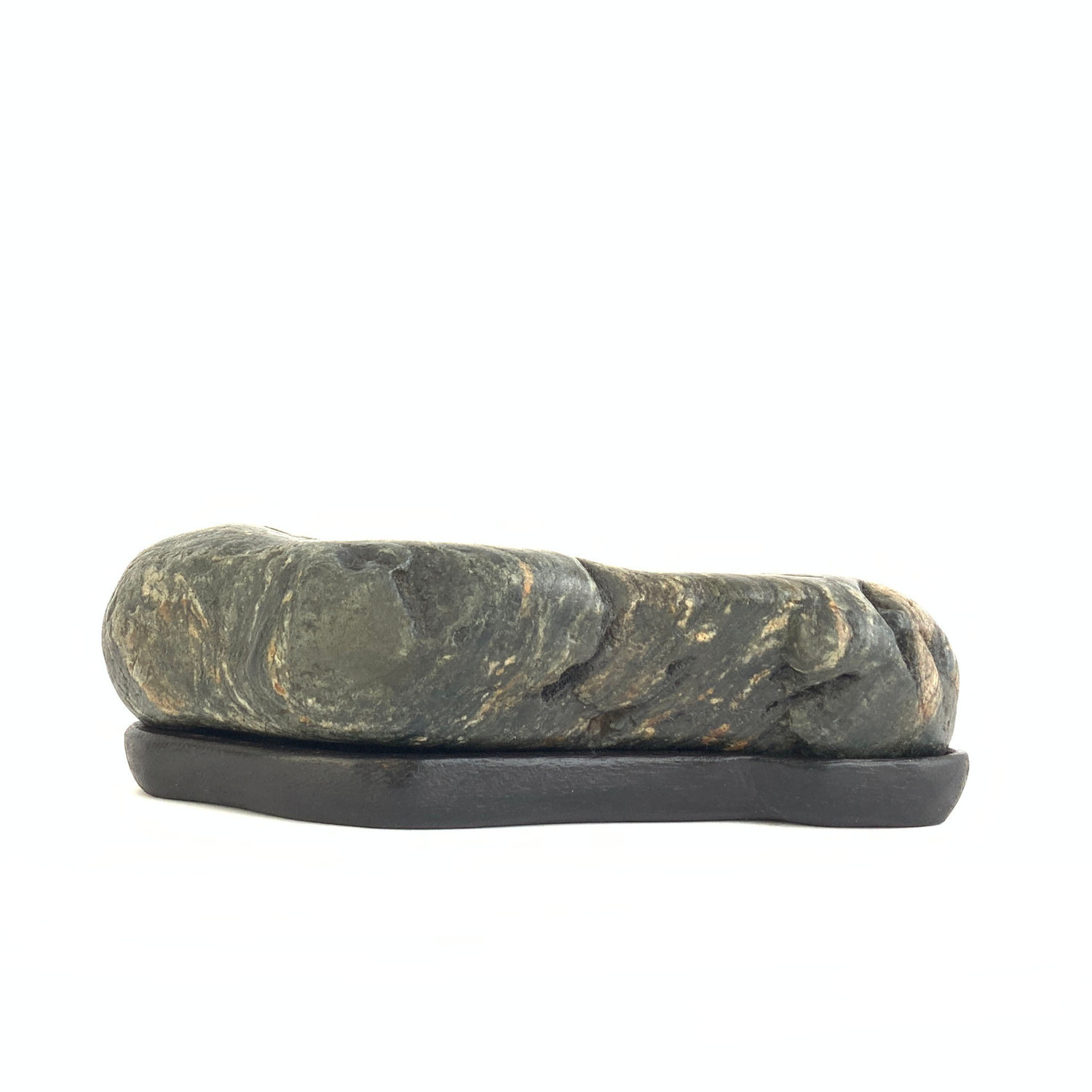 Japanese Suiseki - Dan-seki Japanese River Stone with Daiza (Large