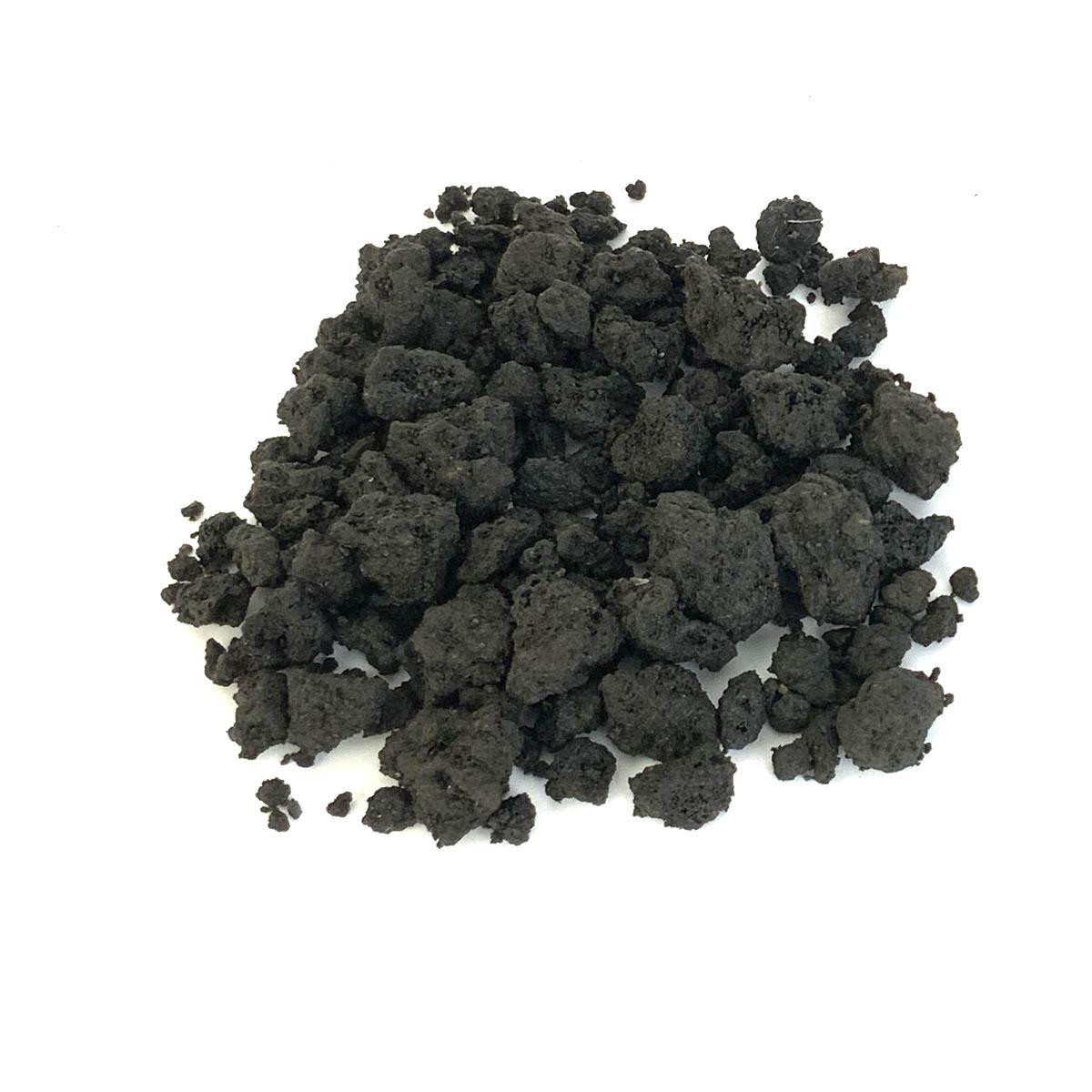Volcanic 　英語版 Mt. Fuji Black Lava Rock, Small Grain - 10L Bag (Japan) - Eastern Leaf
