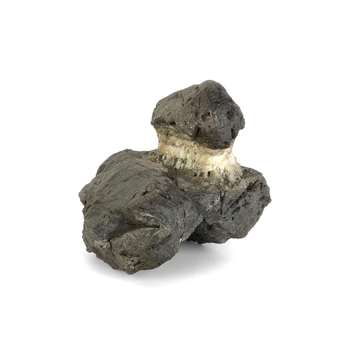 Japanese Suiseki - Cliffside Hut Stone - Eastern Leaf