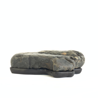 Japanese Suiseki - Dan-seki Japanese River Stone with Daiza (Large
