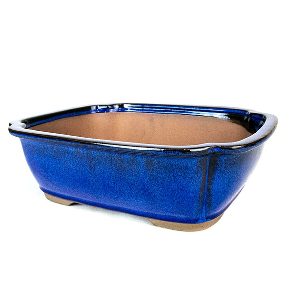 13" Rectangle Pot - Blue