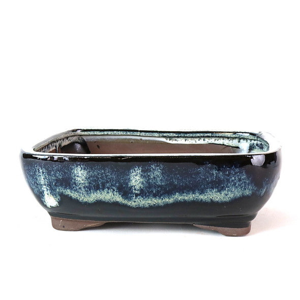 8.5" Rounded Rectangle Pot - Midnight Ombre