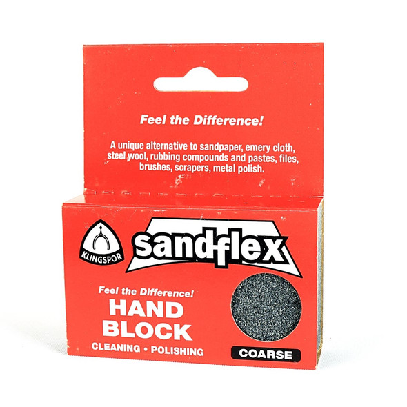 Sandflex Tool Cleaning Block (Coarse Grit)