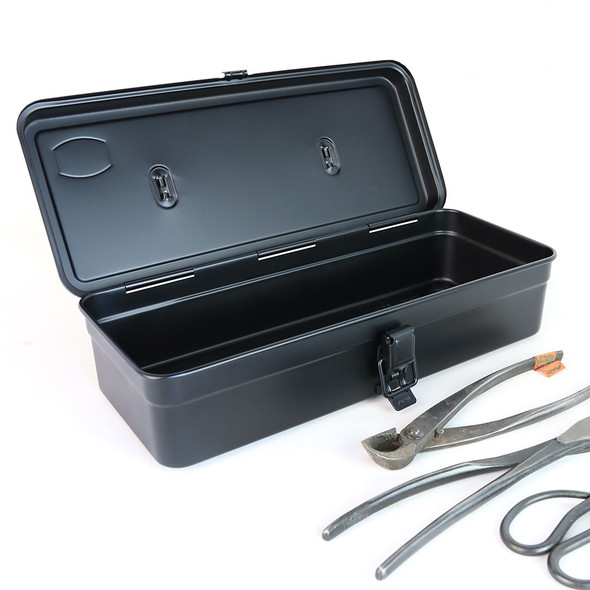 TOYO Japanese Steel Tool Box - Small, Black