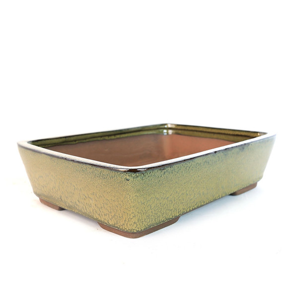 10" Tapered Rectangle Pot - Tan