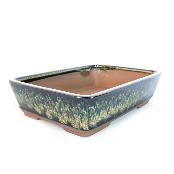 10" Tapered Rectangle Pot - Midnight Ombre