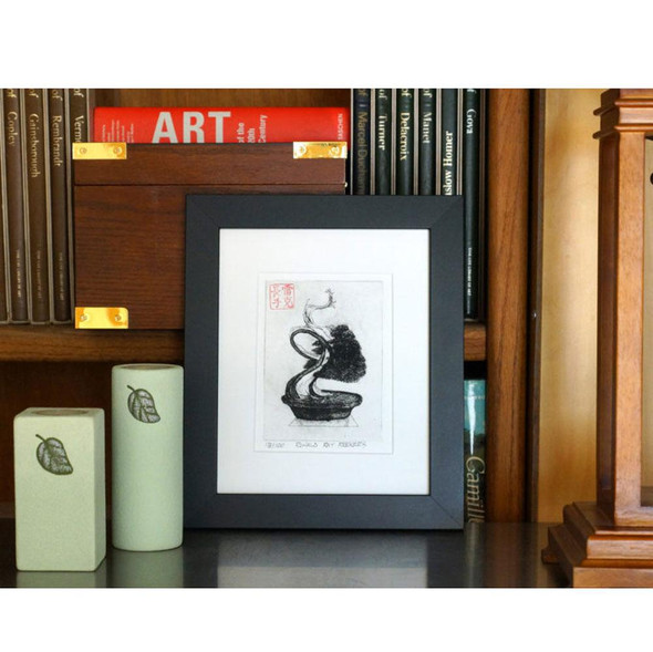 David's Juniper Etching by Ronald Ray Reekers