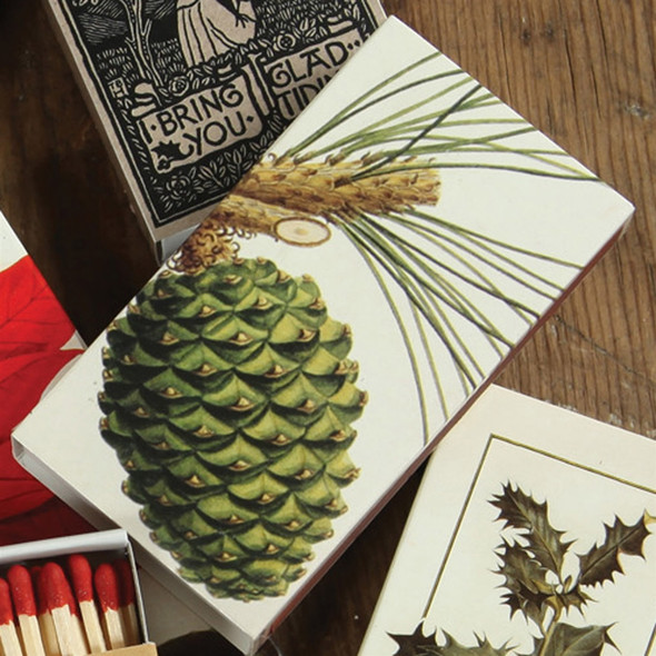 Large Matchbox - Pinecones
