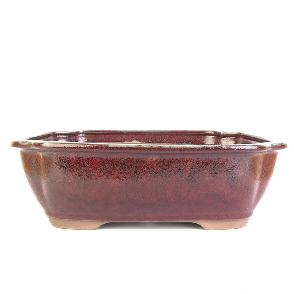 13" Rectangle Pot - Red