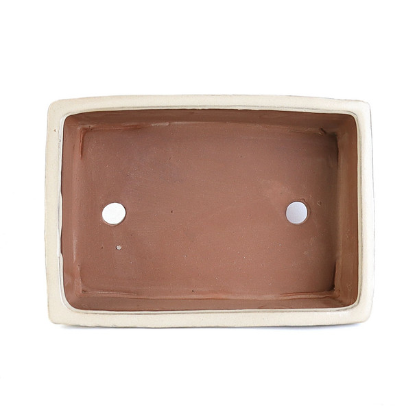  8.5" Modern Rectangle Pot - Beige