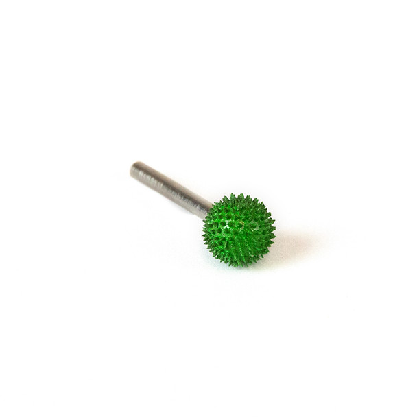 1/8" Green Shank Sphere 3/8" (50-Coarse Grit)