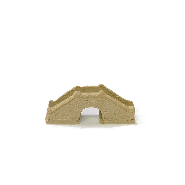 Miniature Bridge Mud Figurine