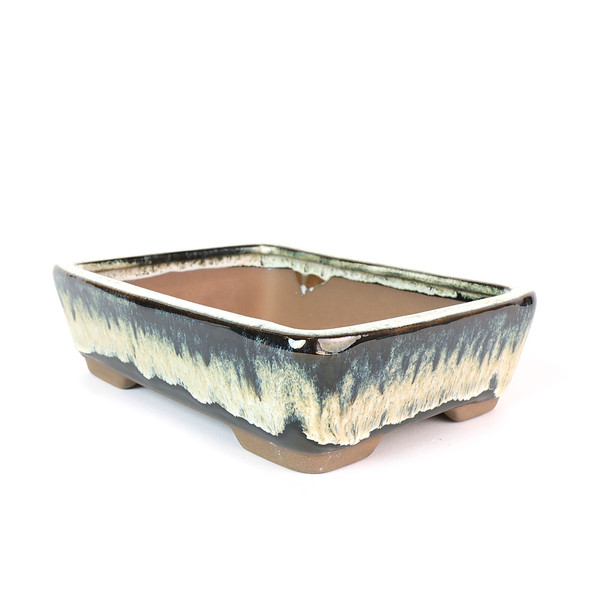8" Tapered Rectangle Pot - Midnight Ombre