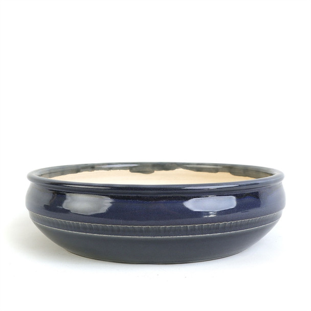 Artisan Pots -  Dark Blue Round Bowl