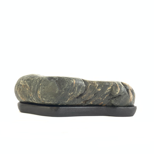 Japanese Suiseki - Dan-seki Japanese River Stone with Daiza (Large)