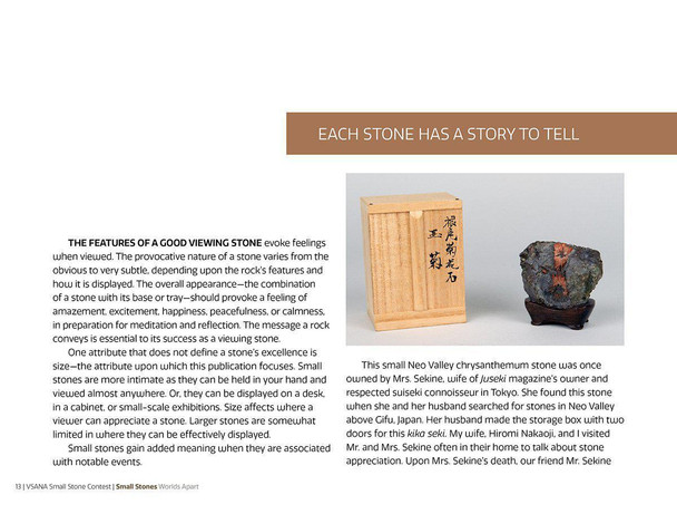 Small Stones Worlds Apart