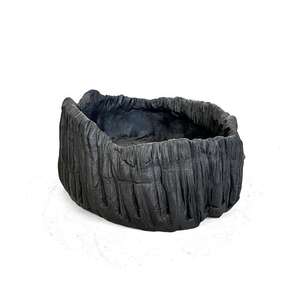 5.5" Unglazed Irregular Oval Bonsai Pot by Shane Cargilo