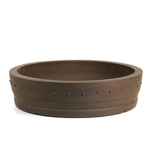 Round Ceramic Pot - 15" Large Bonsai Pots