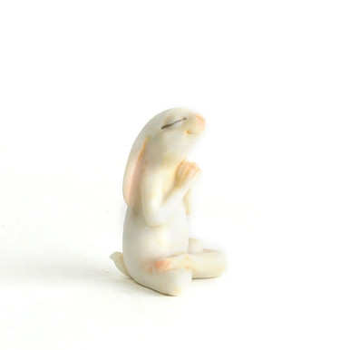 USAGIYA Rabbit is 60 RedWood 美品 Yakushigama Rabbit Colorful Chirimen Japanese Lucky Rabbit