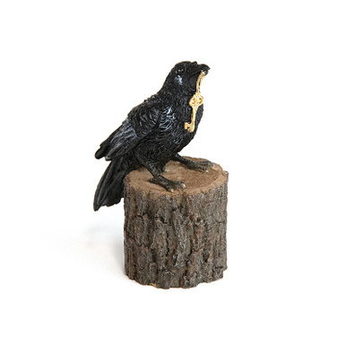 Raven with Key