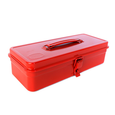 TOYO Japanese Steel Tool Box - Small, Red