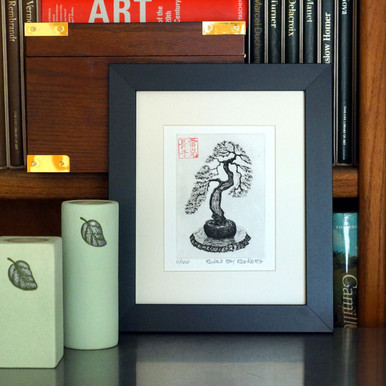 Bonsai Print Drawing