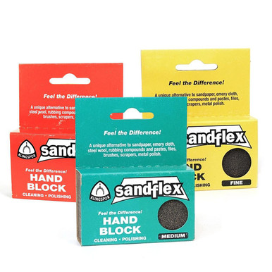 Sandflex Tool Cleaning Blocks - Set of 3 - Eastern Leaf