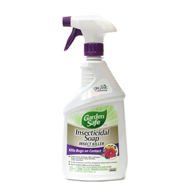 Garden Safe Insecticidal Soap Insect Killer 32 oz (Ready-to-Use)