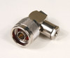 008 - N Male 90 Degree Connector for RG-58 Coax Cable