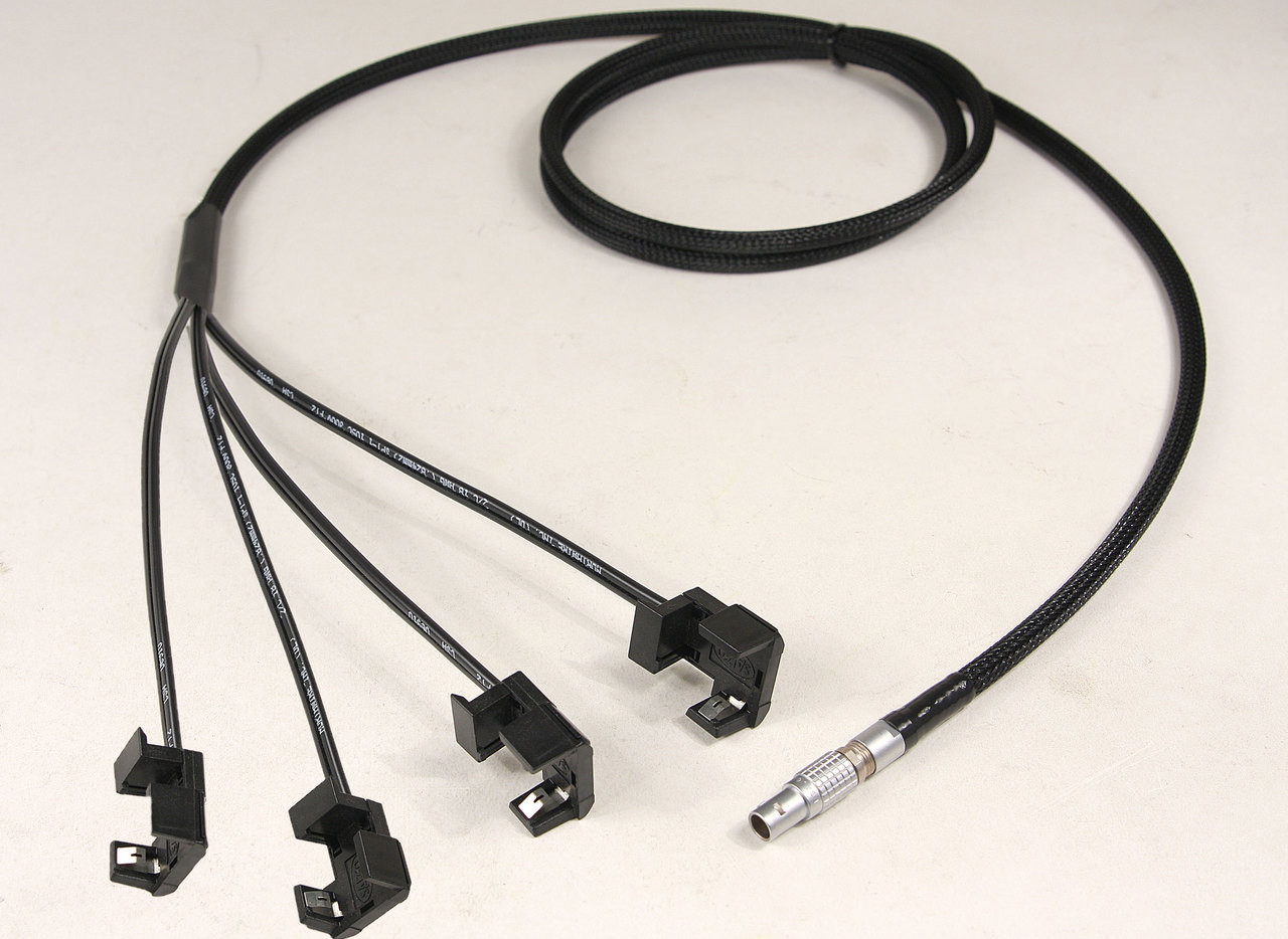 21185m - Quad Camcorder Power cable for 47-4800-57-5800 - 3.5 ft.