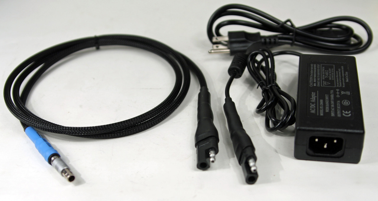 80296m Topcon Power Cable & charger For Topcon RE-S1, Legacy, Legacy E Receivers