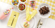 CREATE AN EGG-CITING EASTER TABLE