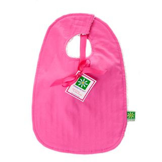 Solid Pink Bib