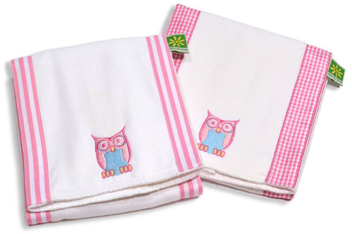 Owl Burp Cloth