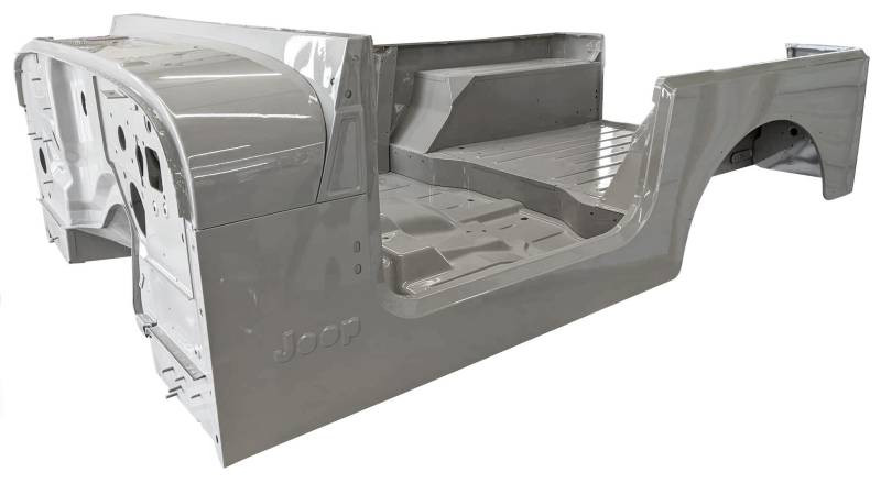 1990-95 Jeep YJ Body Tub Assembly With Doors & Windshield Frame
