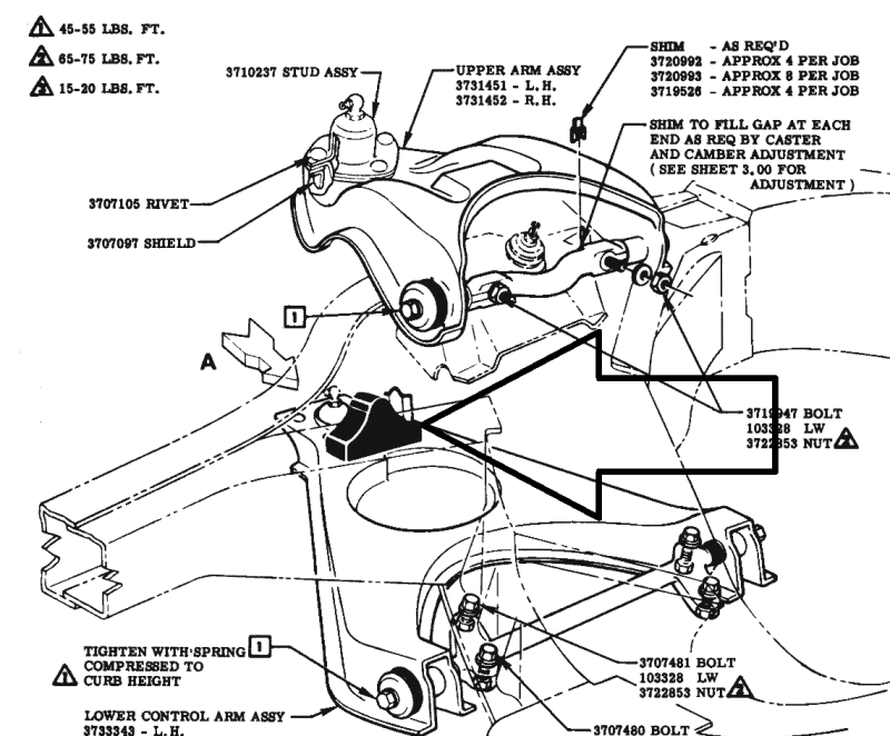 Brazos De Control Superiores Para Chevy 1955-1957 - Par Completo Con Bujes Y Rótulas, Acero Aleado
