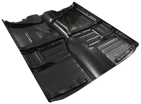 1955-57 Chevy Sedan, Wagon, Nomad Full Floor Pan With Braces