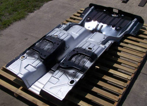 1969 Camaro/Firebird Convertible Full Floor And Trunk Panel With Braces