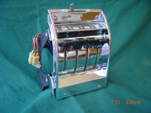 1957 Chevy Restored Deluxe Heater Control Panel