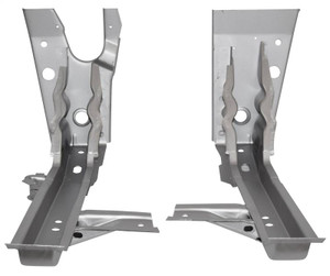 1962-67 Chevy II Firewall To Floor Braces At Firewall Pair