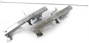 1957 Chevy Seat Tracks Pair With Adjuster Wire