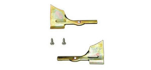 1955-57 Chevy Lower Outer Corner Windshield Molding Clips Pair