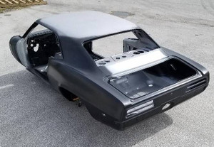 1967-69 Firebird Coupe Body With Top Skin, Drip Rails & Quarter Panels