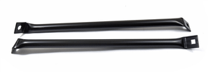 1966-67 Chevy II Nova Front Outer Bumper Brackets Pair