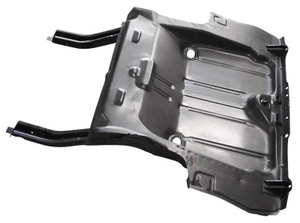 1968 Camaro & Firebird Convertible Assembled Trunk Floor & Frame Rail Assembly Narrowed For DSE Style Mini Tubs  