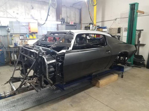 1970-73 Camaro Coupe Body With Standard Transmission & Factory Air Conditioning Firewall With DSE Wider Wheel Tubs