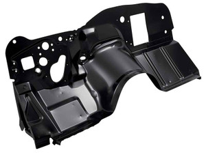 1969-74 Chevy Nova Firewall With Factory Air Conditioning Complete With Torque Boxes