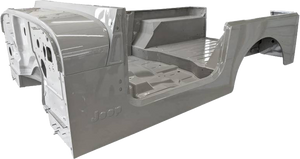 1987-89 Jeep YJ Body Tub Assembly With Doors & Windshield Frame